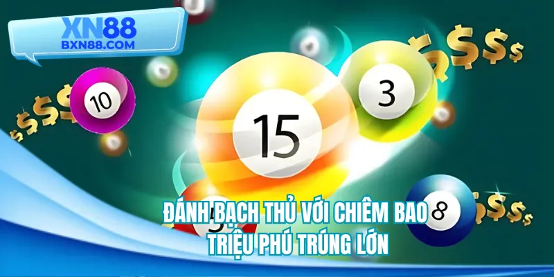 Đánh bạch thủ với chiêm bao triệu phú trúng lớn